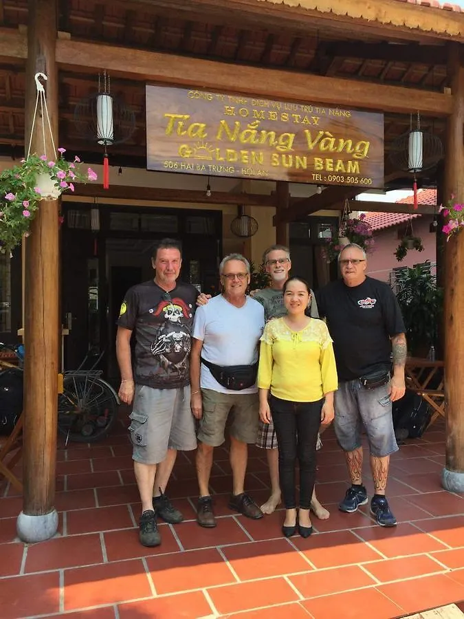 Δωμάτια σε οικογενειακή κατοικία Goldensunbeamhomestay Χόι Αν Βιετνάμ